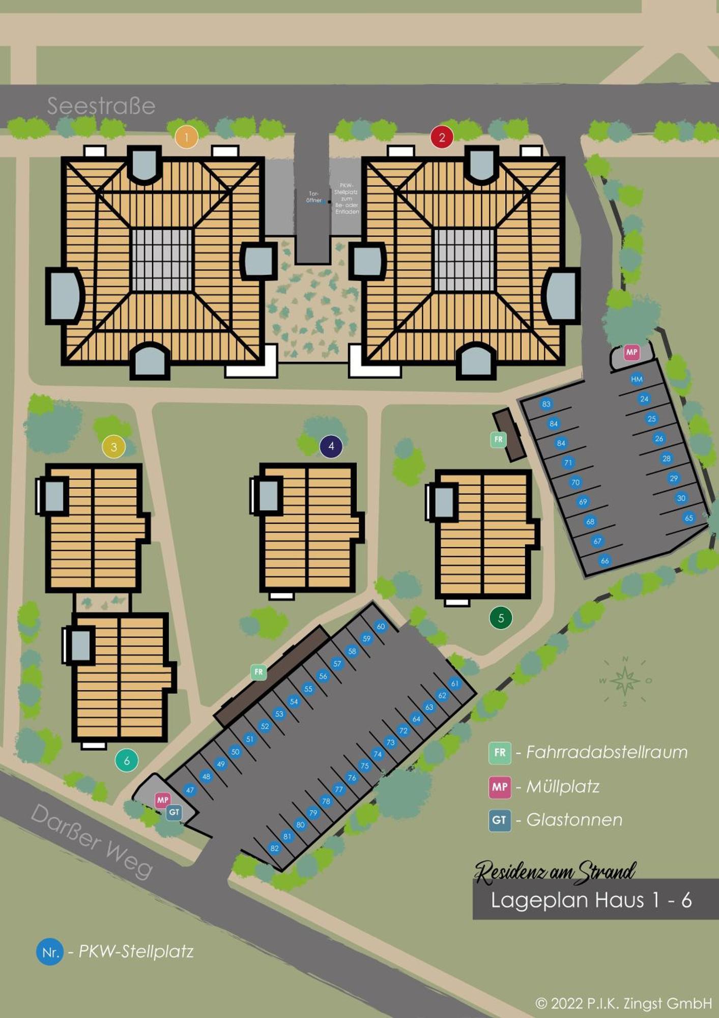 Residenz Am Strand Wohnung 4-61 Zingst Dış mekan fotoğraf